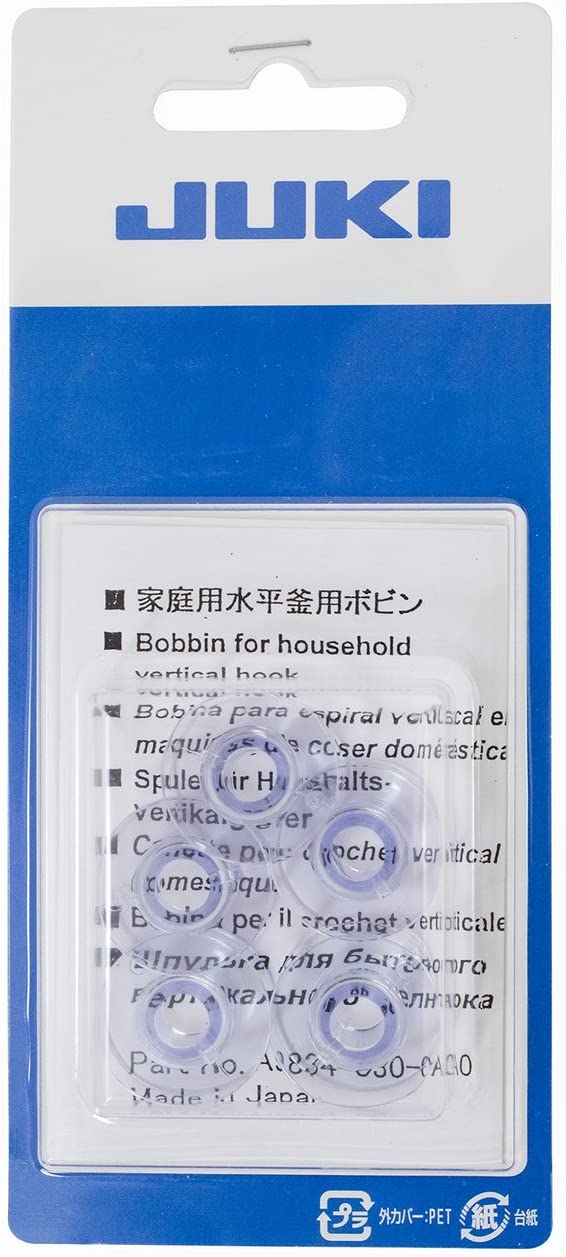 Juki Plastic Home Bobbins 5pc