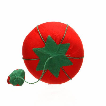 Pin cushion Tomato w/ Strawberry Emery