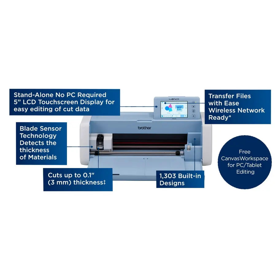 Brother ScanNCut SDX325 with WLAN