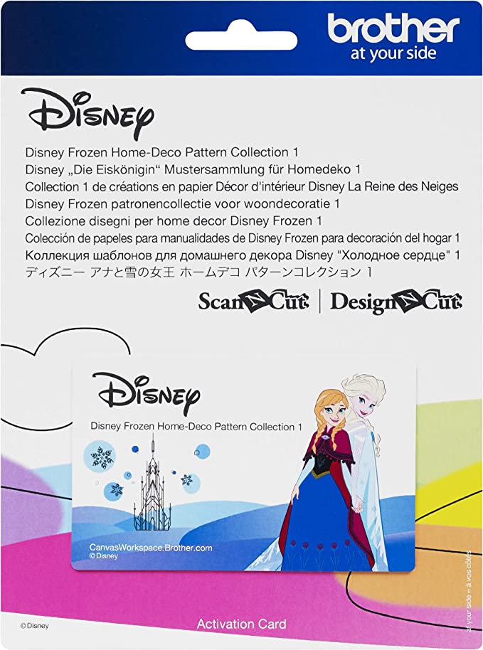 CADSNP04 ScanNCut Disney Frozen Pattern Collection No.1