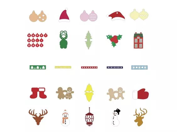 Brother ScanNCut Christmas Decoration Collection