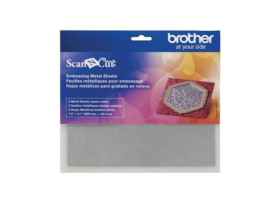 ScanNCut Silver Metal Sheets CAEBSSMS1