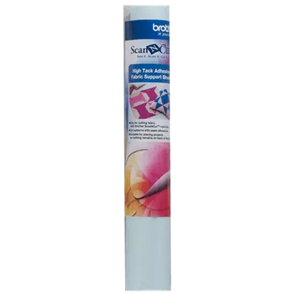 ScanNCut Hight Tack Adhesive Fabric Support 4 12"x12" Sheets CASTBL2