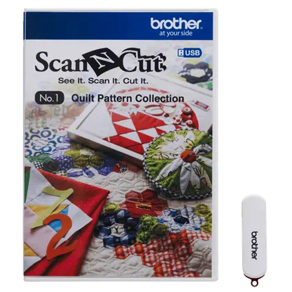 CAUSB1 ScanNCut Quilt Pattern Collection No.1