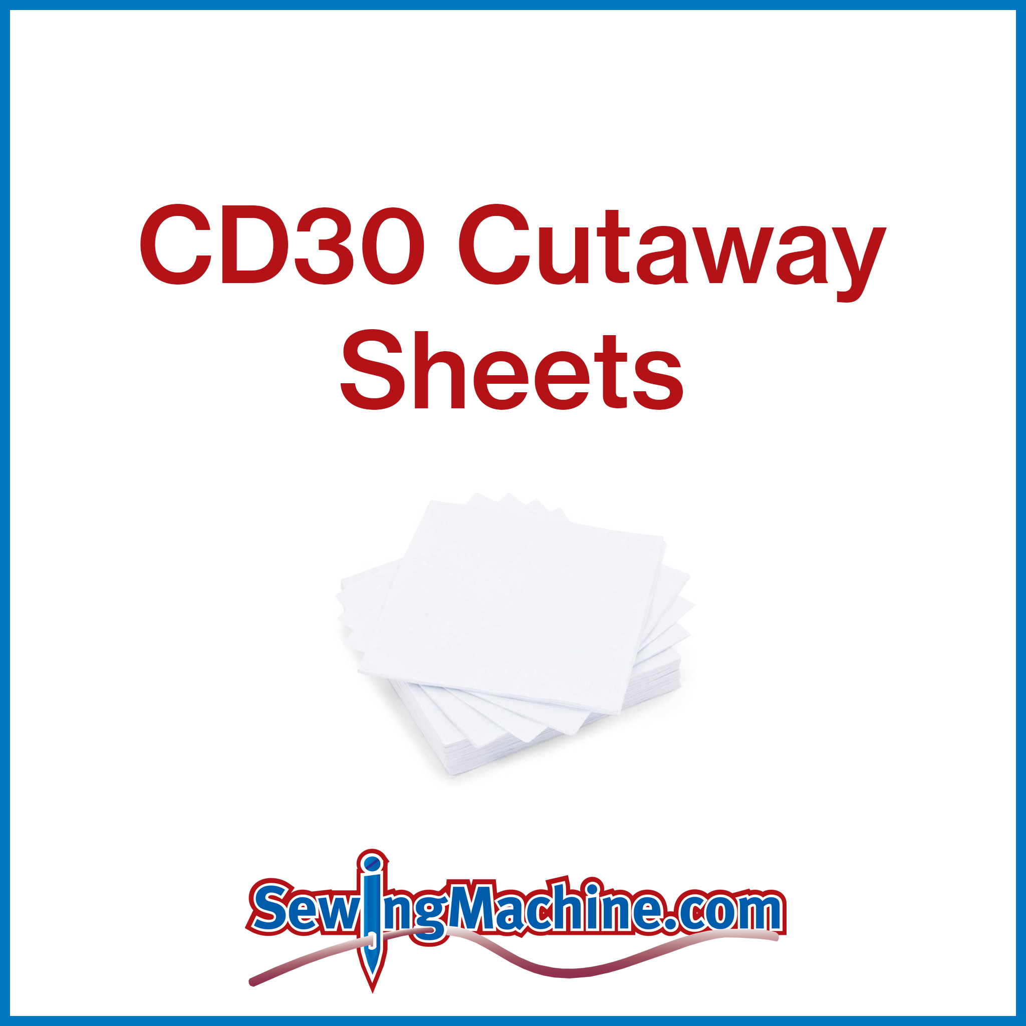 CD30 Cutaway 3.75oz Sheets