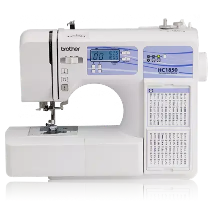 Brother HC1850 185-Stitch Computerized Sewing Machine with Wide Table