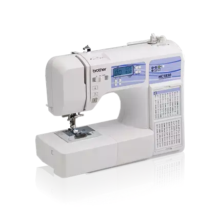 Brother HC1850 185-Stitch Computerized Sewing Machine with Wide Table