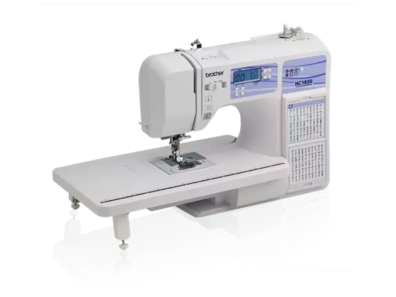 Brother HC1850 185-Stitch Computerized Sewing Machine with Wide Table
