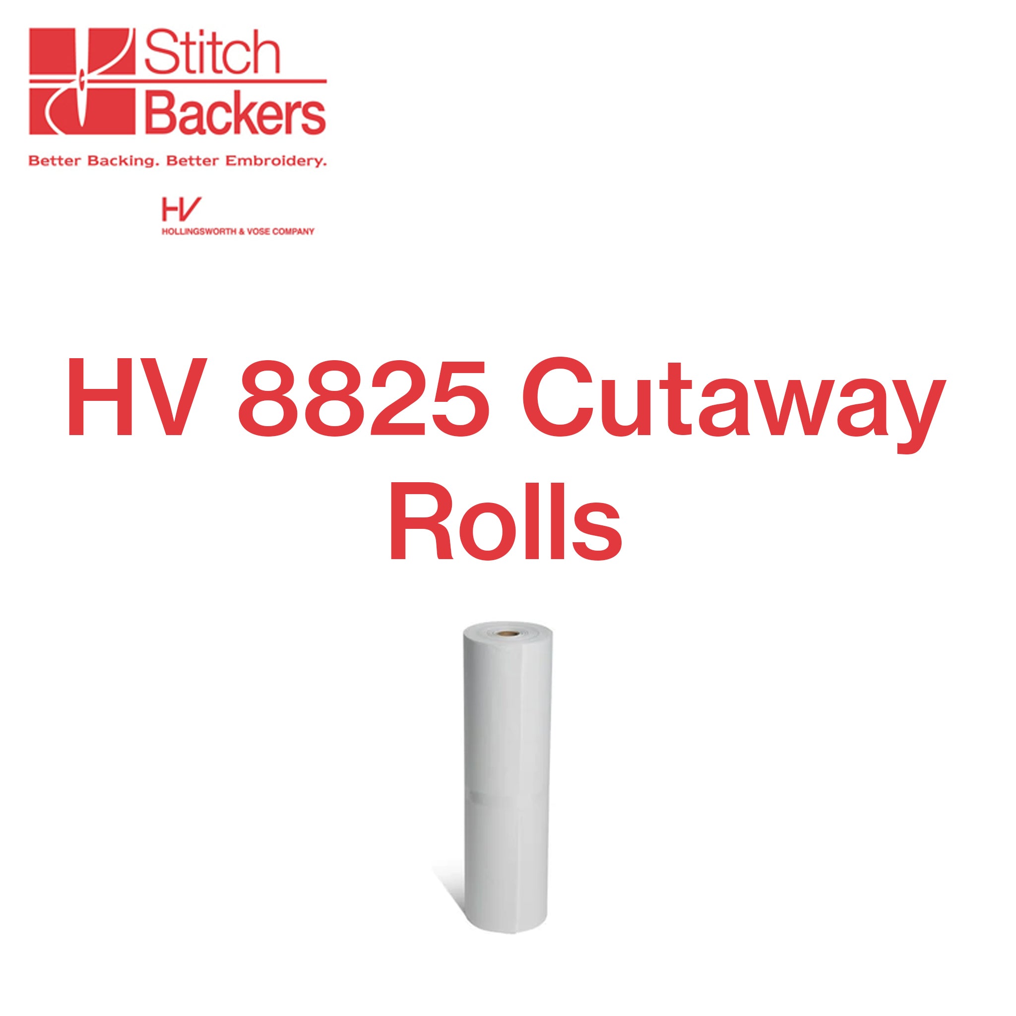 HV 8825 Soft Cutaway 2.5oz Rolls