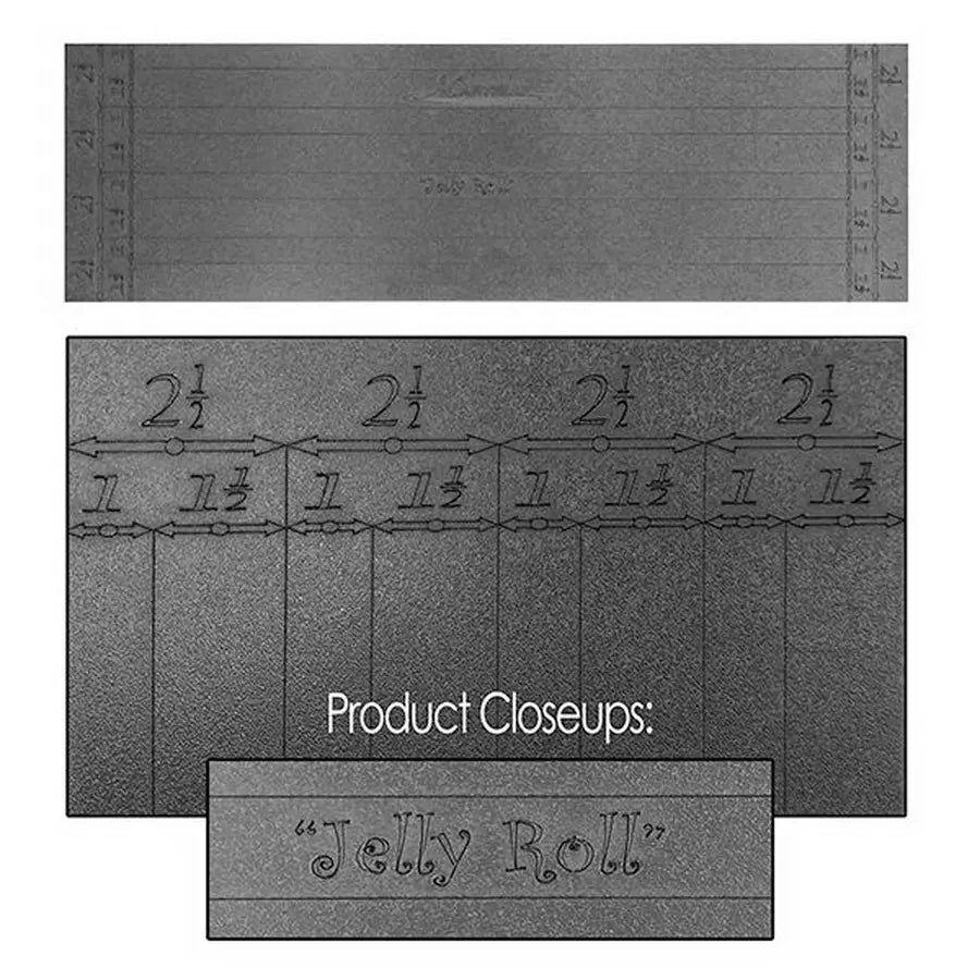 Martelli Jelly Roll Ruler 32"