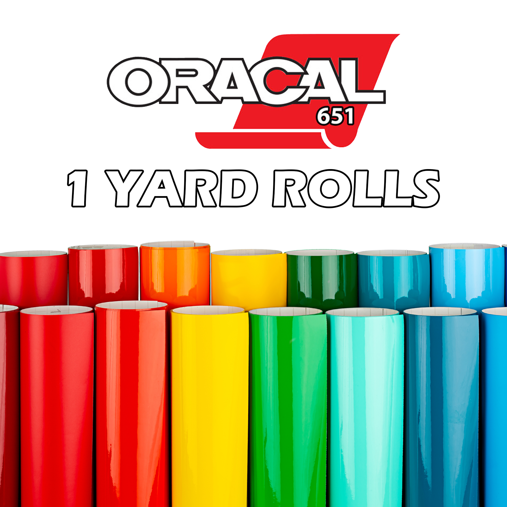 Oracal 651 Adhesive 1yd Rolls