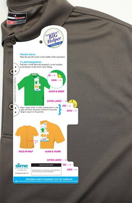 Embroiderer's BIG Helper - XL, XXL, and XXXL