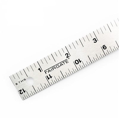 Fairgate 18x1.25 No-slip Inking Ruler
