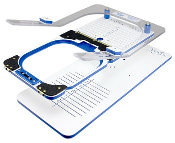 6.25x8.25" Fixture to use Mighty Hoops With a HoopMaster System