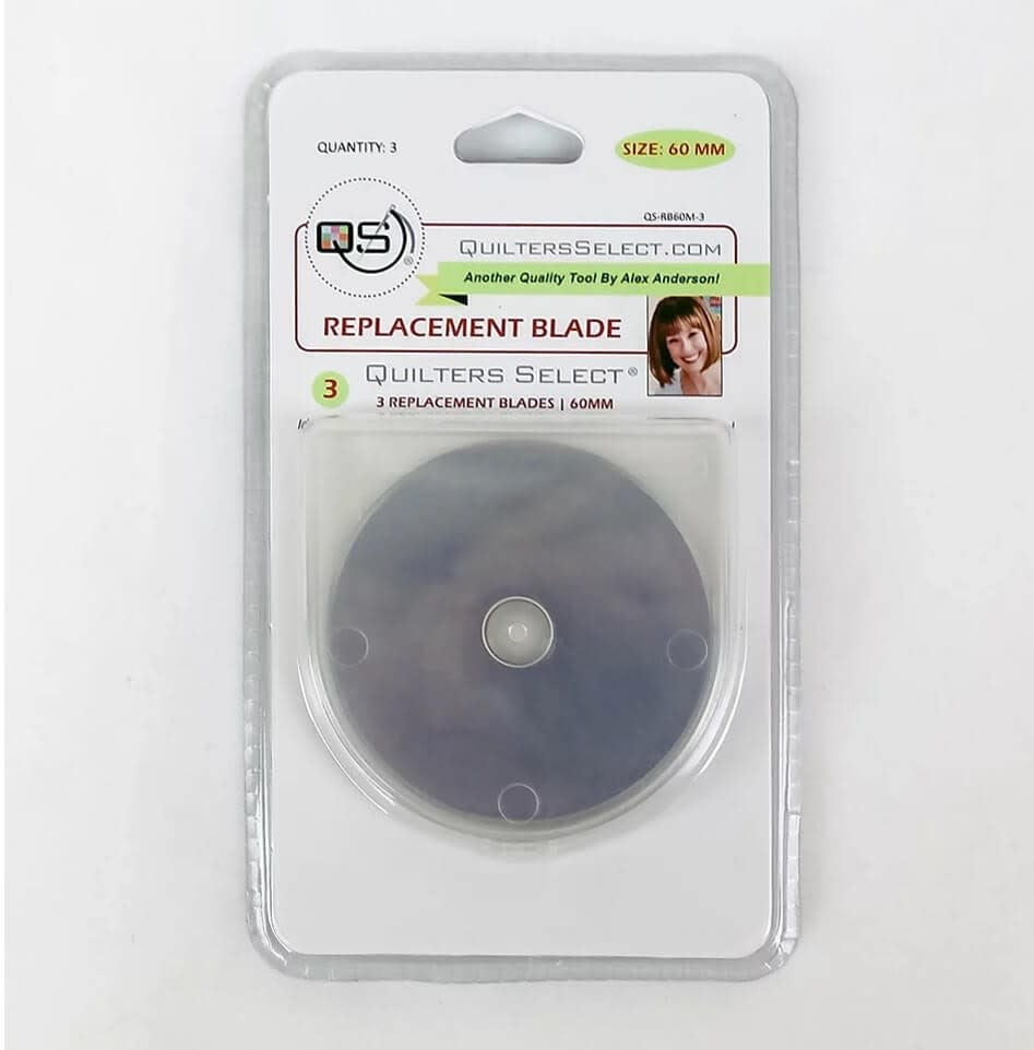 Quilter's Select Rotary Cutter - 60mm Replacement Blade - 1 pack